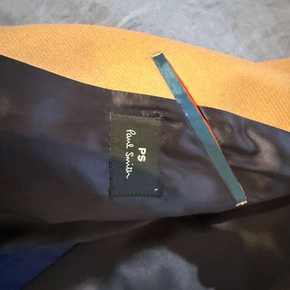 PS Paul Smith camel-colored wool topcoat - size large - Picture 6 of 7